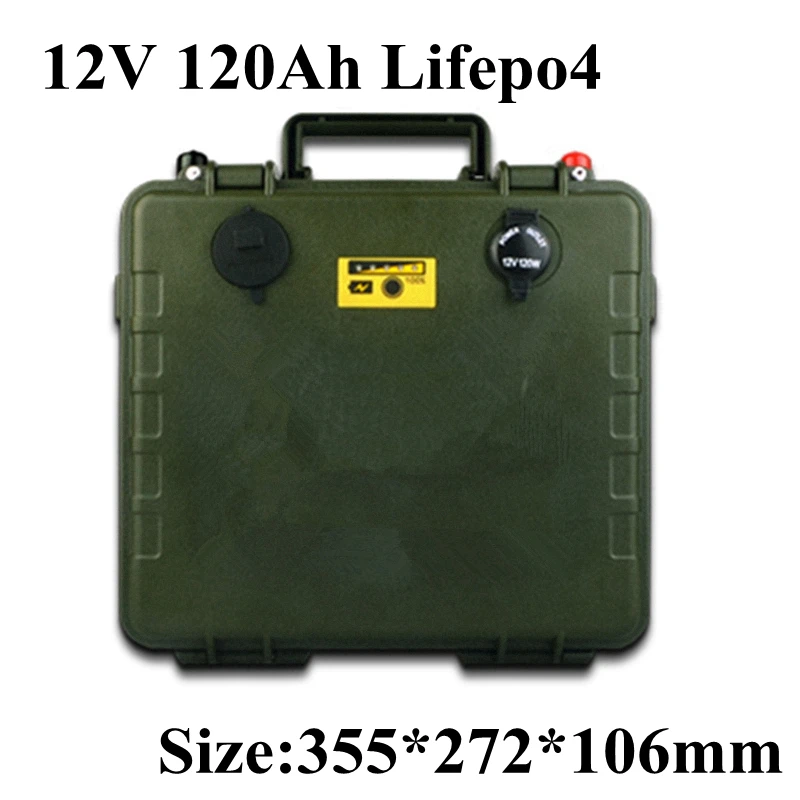waterproof 12V 120Ah lifepo4 battery bateria with BMS for Electric Vacuum Cleaner scooter solar energy UPS LED +10A Charegr
waterproof 12V 120Ah lifepo4 battery bateria with BMS for Electric Vacuum Cleaner scooter solar energy UPS LED +10A Charegr