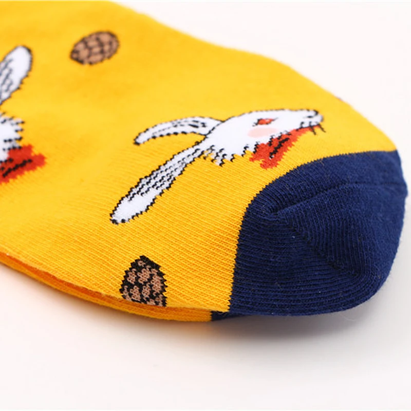 Fashion Unisex Cotton Women Socks Jacquard Rabbit Head Pattern Harajuku Novelty Casual Cute Art Couple Meias Funny Socks Hot
Fashion Unisex Cotton Women Socks Jacquard Rabbit Head Pattern Harajuku Novelty Casual Cute Art Couple Meias Funny Socks Hot