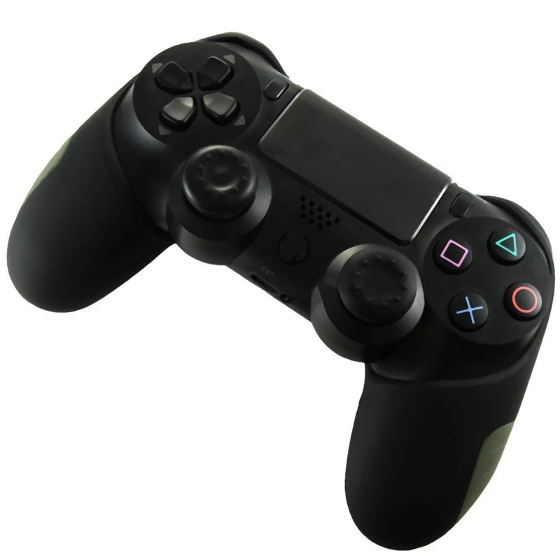 Цветной Мягкий защитный чехол для геймпада Playstation Dualshock 4 PS4 PRO Тонкий силиконовый