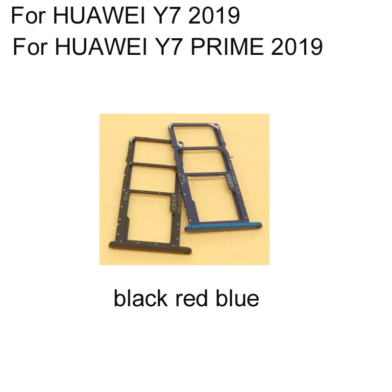 For Huawei Y7 2019 / For Huawei Y7 Prime 2019 / Y7 Pro 2019 Sim Tray Micro SD Card Holder Slot Parts Sim Card Adapter
For Huawei Y7 2019 / For Huawei Y7 Prime 2019 / Y7 Pro 2019 Sim Tray Micro SD Card Holder Slot Parts Sim Card Adapter
