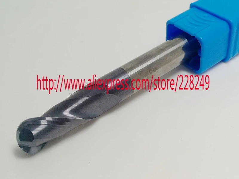1 шт. R5 * 40 D10 150L HRC45 2 канавки вольфрамовые твердосплавные шариковые концевые фрезы
