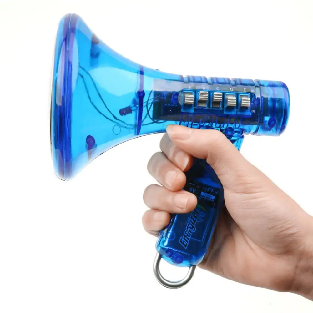 10 Effects LED Flashing Amplifies Voice Changer Robot Loud Megaphone Kids Toy Voice Changer Speaker Education Toy
10 Effects LED Flashing Amplifies Voice Changer Robot Loud Megaphone Kids Toy Voice Changer Speaker Education Toy