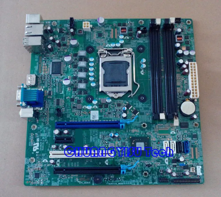 Бесплатная доставка для оригинальной материнской платы OPX 990 SMT 6D7TR 06D7TR VNP2H 0VNP2H S1155