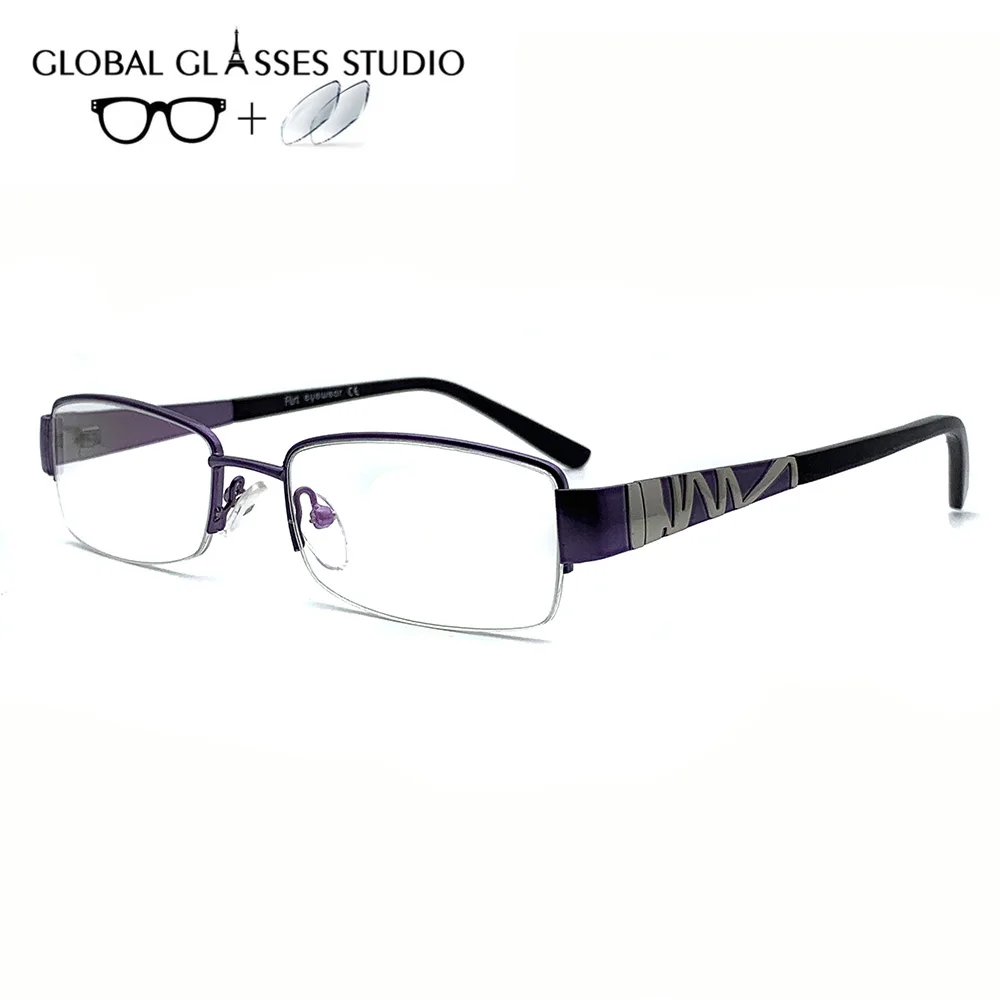 Women Metal Glasses Frame Eyewear Eyeglasses Reading Myopia Prescription Lens 1.56 Index MOD.FLV 110 315 05
Women Metal Glasses Frame Eyewear Eyeglasses Reading Myopia Prescription Lens 1.56 Index MOD.FLV 110 315 05