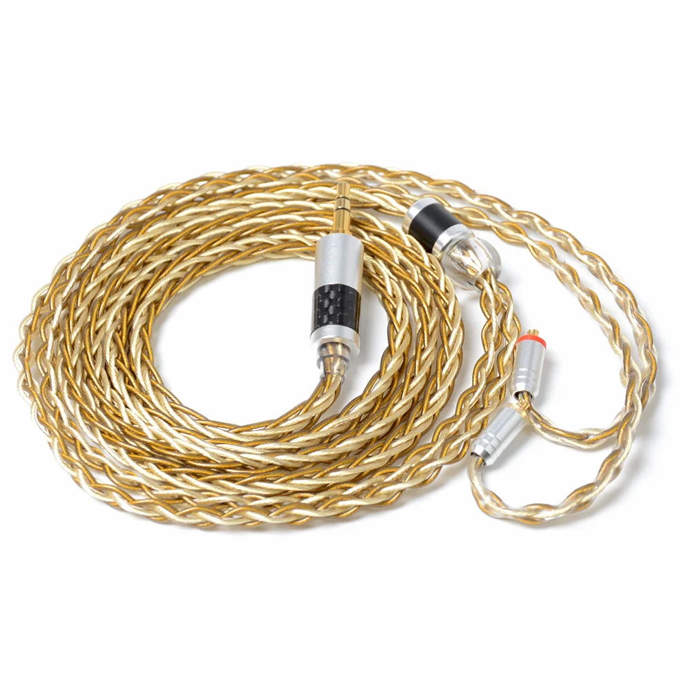 NiceHCK High Quality 8 Core OCC Copper Silver Plated Cable 3.5/2.5/4.4mm MMCX/2Pin For LZ A7 KXXS TFZ NiceHCK NX7 MK3
NiceHCK High Quality 8 Core OCC Copper Silver Plated Cable 3.5/2.5/4.4mm MMCX/2Pin For LZ A7 KXXS TFZ NiceHCK NX7 MK3