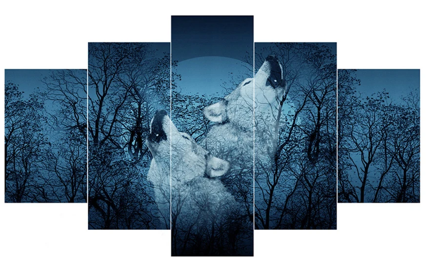 diy 5 pcs/set,home decoration,full diamond painting cross stitch,diamond embroidery animal Wolf and Moon,diamond mosaic stickers
diy 5 pcs/set,home decoration,full diamond painting cross stitch,diamond embroidery animal Wolf and Moon,diamond mosaic stickers