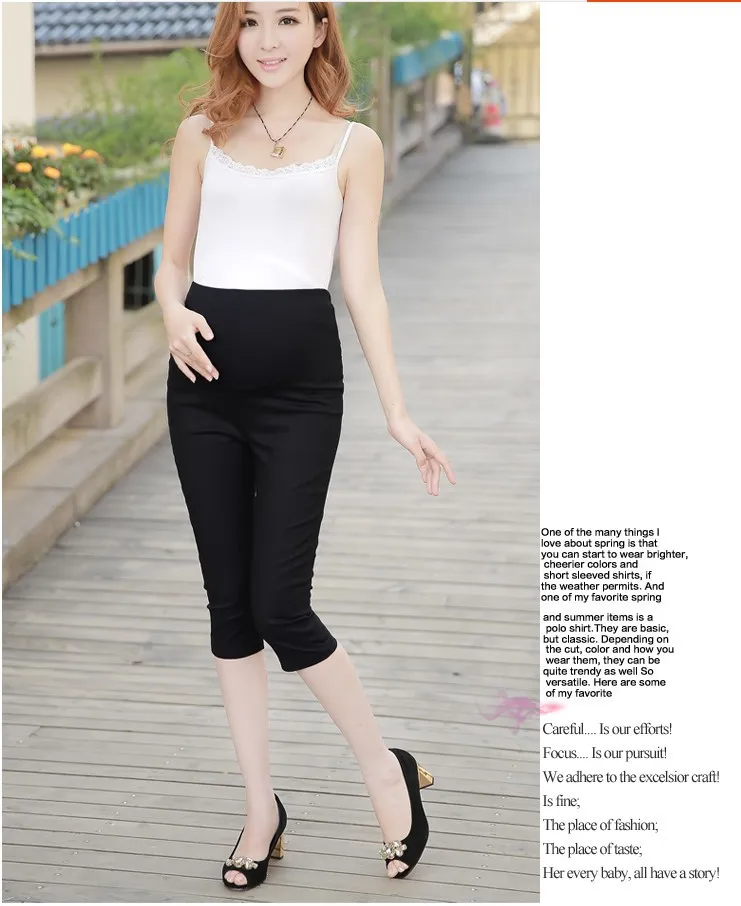 Pregnant Clothes Maternity Work Capris Tights maternity Pants Pregnancy Elastic Belly Protection for Pregnant Women
Pregnant Clothes Maternity Work Capris Tights maternity Pants Pregnancy Elastic Belly Protection for Pregnant Women