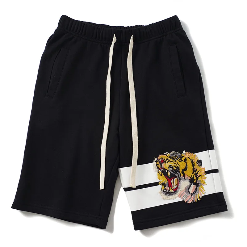 High New Novelty high Men Comfortable embroidery tiger Classic Striped Skateboard Street Cotton Casual Shorts #LL1
High New Novelty high Men Comfortable embroidery tiger Classic Striped Skateboard Street Cotton Casual Shorts #LL1