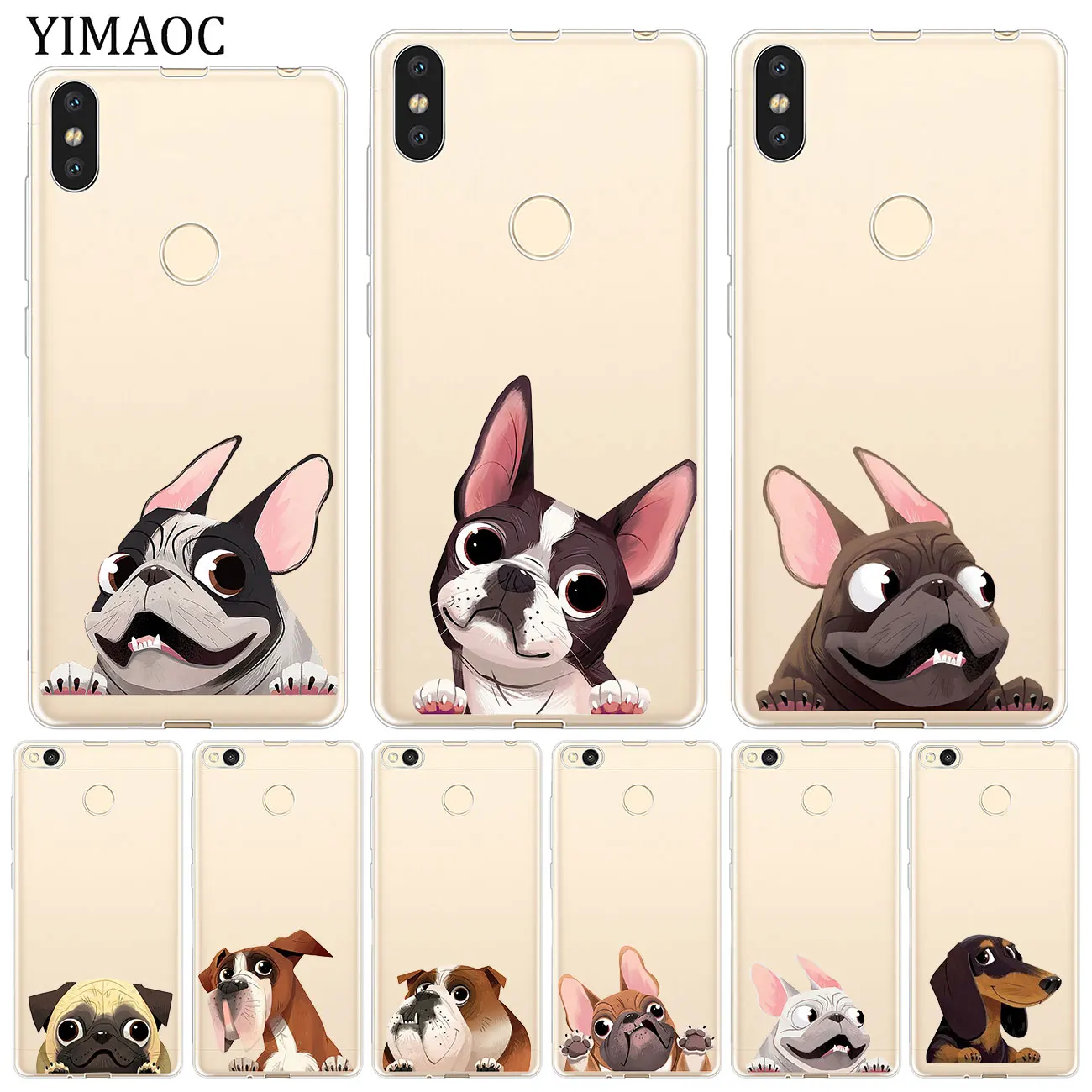 Мягкий чехол для Xiaomi Redmi K20 8A 7A 6A 5A 4A 4X S2 GO Note 8 7 6 5 Pro Plus 4|Бамперы| |