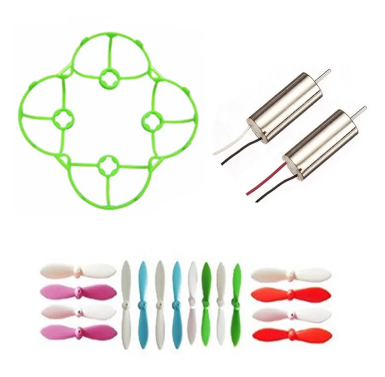 Cheerson CX10 CX-10 CX10 mini four-axis aircraft propeller blades 16PCS green protective ring and motor CX10 Accessories
Cheerson CX10 CX-10 CX10 mini four-axis aircraft propeller blades 16PCS green protective ring and motor CX10 Accessories