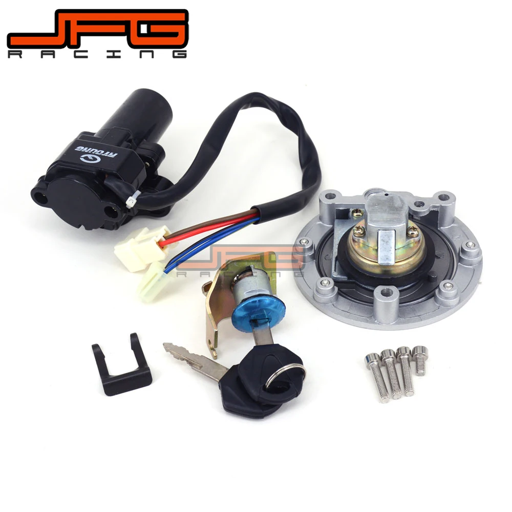 Lockset Ignition Key Switch Fuel Gas Cap Lock Keys For Yamaha YZF R1 04-12 R6 06-11 FJR1300 01-10 FZ6 FZ6S FZ6N 04-10
Lockset Ignition Key Switch Fuel Gas Cap Lock Keys For Yamaha YZF R1 04-12 R6 06-11 FJR1300 01-10 FZ6 FZ6S FZ6N 04-10