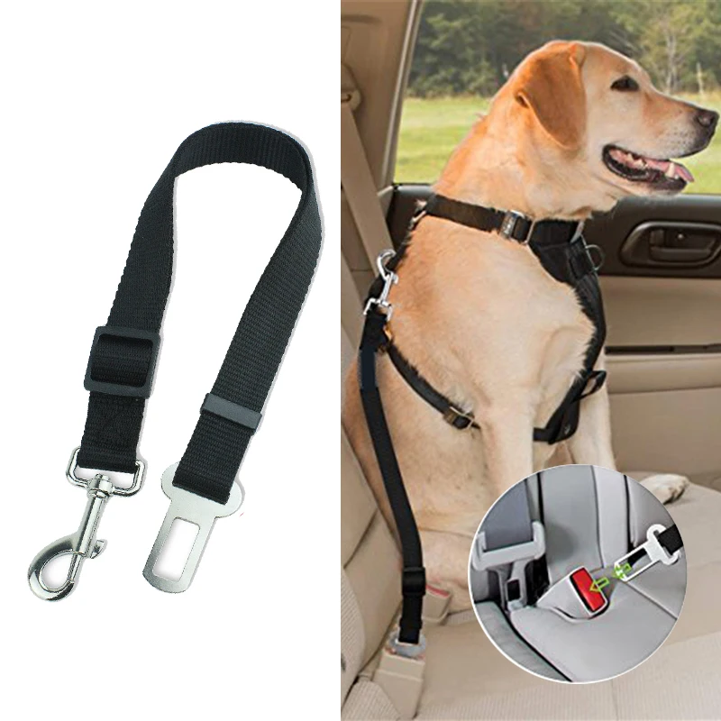 Dog Seatbelt Safety Seat Belt Strap for Dogs Durable Adjustable Seatbelt Pet Cat Dog Restraint for Car Vehicle Travel
Dog Seatbelt Safety Seat Belt Strap for Dogs Durable Adjustable Seatbelt Pet Cat Dog Restraint for Car Vehicle Travel
