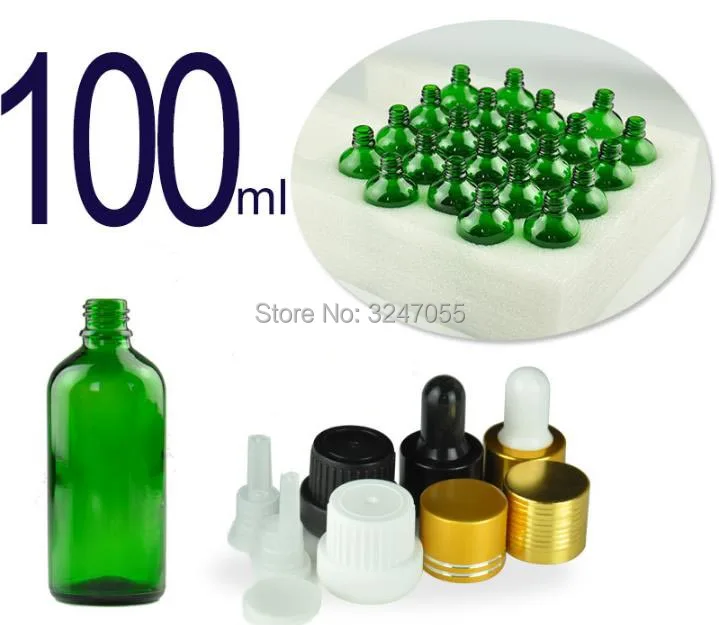 100ML 22pcs/lot Green Glass Cosmetic Essential Oil Vials, Empty Portable Beauty Makeup Dropper Vials with Glass Pipettes
100ML 22pcs/lot Green Glass Cosmetic Essential Oil Vials, Empty Portable Beauty Makeup Dropper Vials with Glass Pipettes