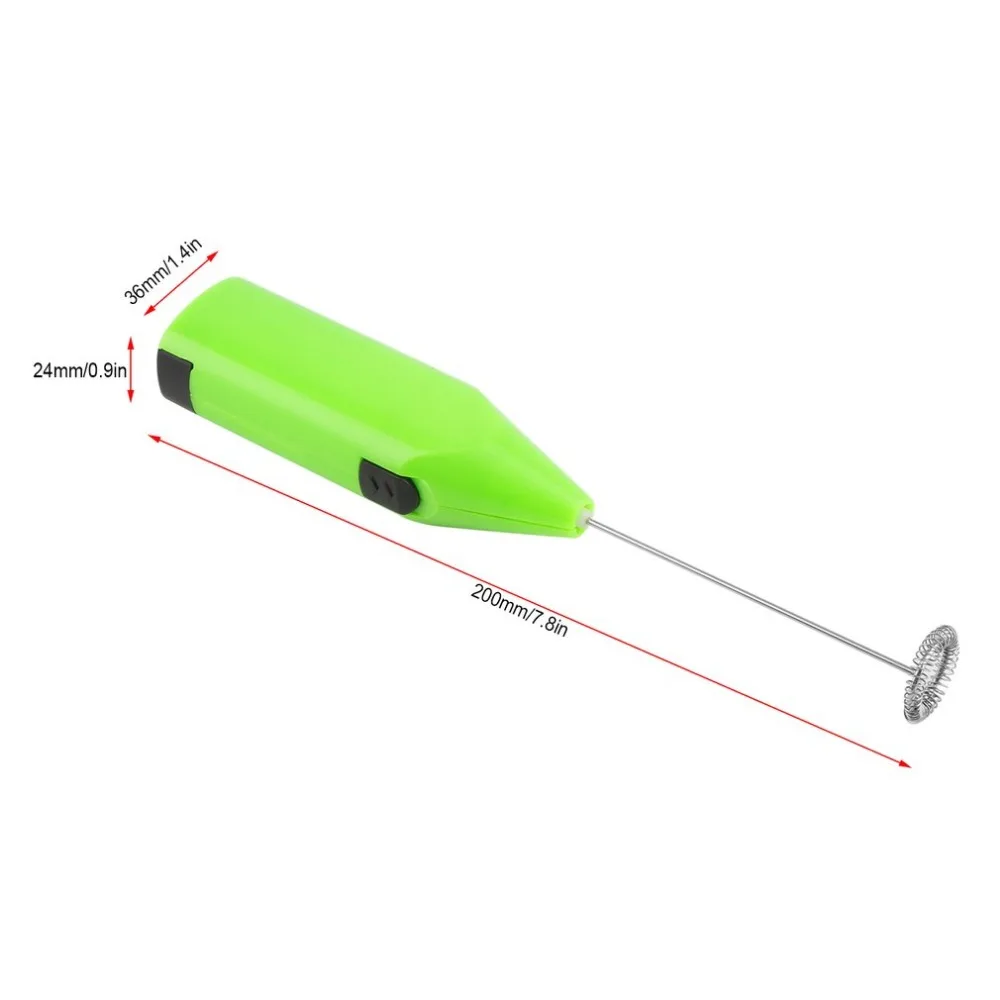 Coffee Milk Drink Electric Whisk Mixer Frother Foamer Egg Beater Electric Mini Handle Mixer Stirrer Kitchen Tool Food Mixers
Coffee Milk Drink Electric Whisk Mixer Frother Foamer Egg Beater Electric Mini Handle Mixer Stirrer Kitchen Tool Food Mixers