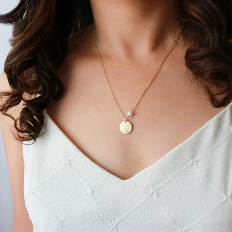 Disk Necklace Handmade Coins Jewelry Natural Pearl Choker Gold Filled Pendants Collier Femme Kolye Collares Boho Jewelry
Disk Necklace Handmade Coins Jewelry Natural Pearl Choker Gold Filled Pendants Collier Femme Kolye Collares Boho Jewelry