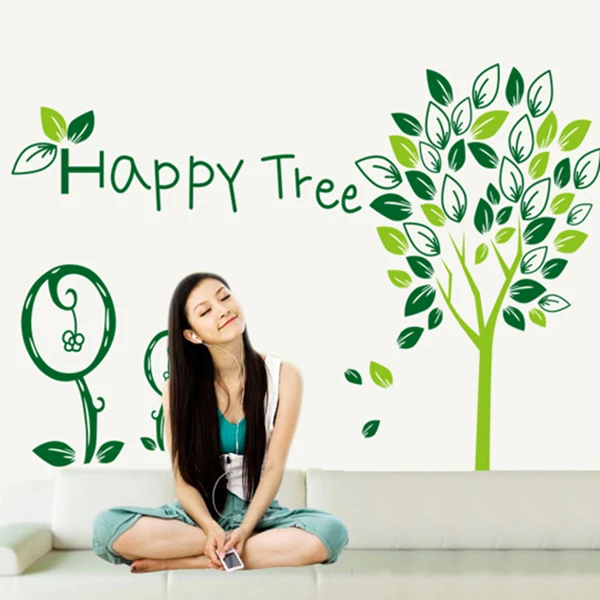 Removable paper for decor vinyl wall stickers on the Wall for kids rooms decals house Sticker girls Happpy tree sticker AY9021
Removable paper for decor vinyl wall stickers on the Wall for kids rooms decals house Sticker girls Happpy tree sticker AY9021