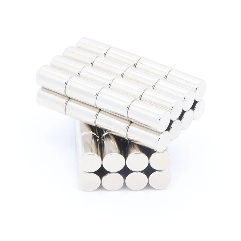 200pcs 6x10 mm N35 Round Super Strong Magnet 6*10 Powerful Rare Earth Permanent Neodymium Magnets 6 x 10 mm