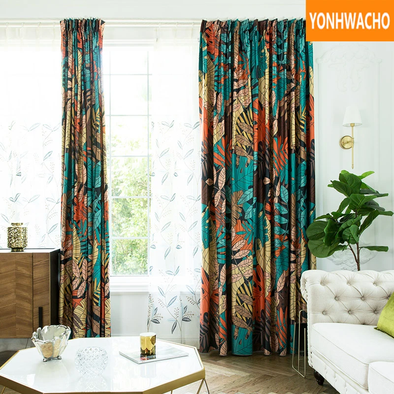 Custom curtains retro American plant bedroom living room luxury velvet bay window cloth blackout curtain tulle drape B112
Custom curtains retro American plant bedroom living room luxury velvet bay window cloth blackout curtain tulle drape B112
