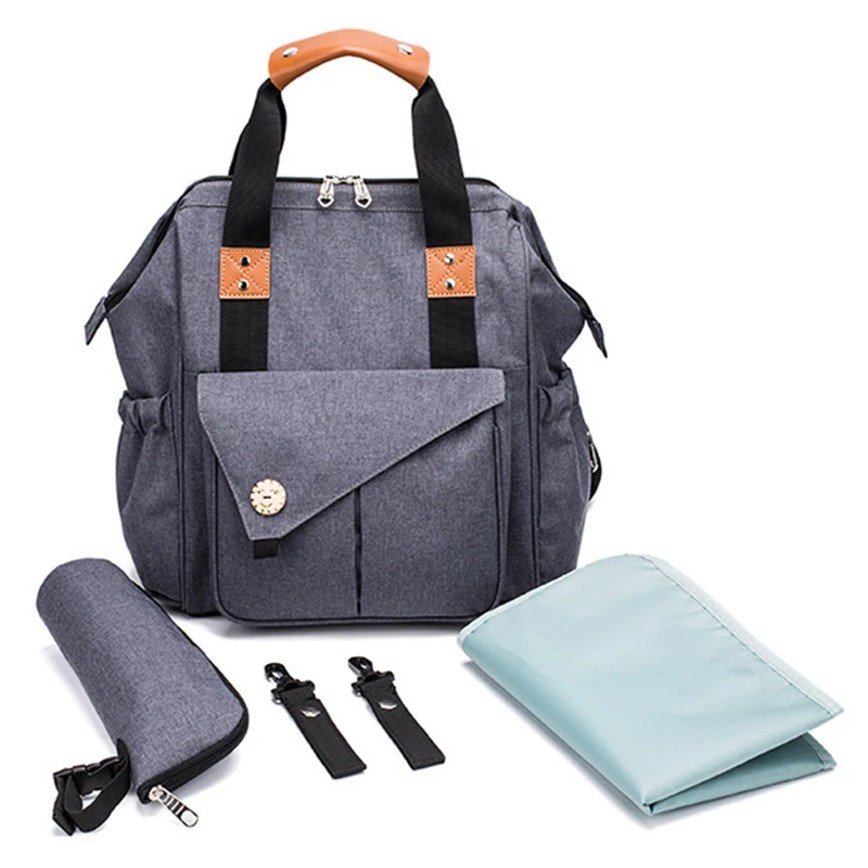 Multifunctional High Grade Nappy Maternity Backpack For Baby Nursing Women Oxford Waterproof Diaper Backpack Tote Bag For Mom
Multifunctional High Grade Nappy Maternity Backpack For Baby Nursing Women Oxford Waterproof Diaper Backpack Tote Bag For Mom