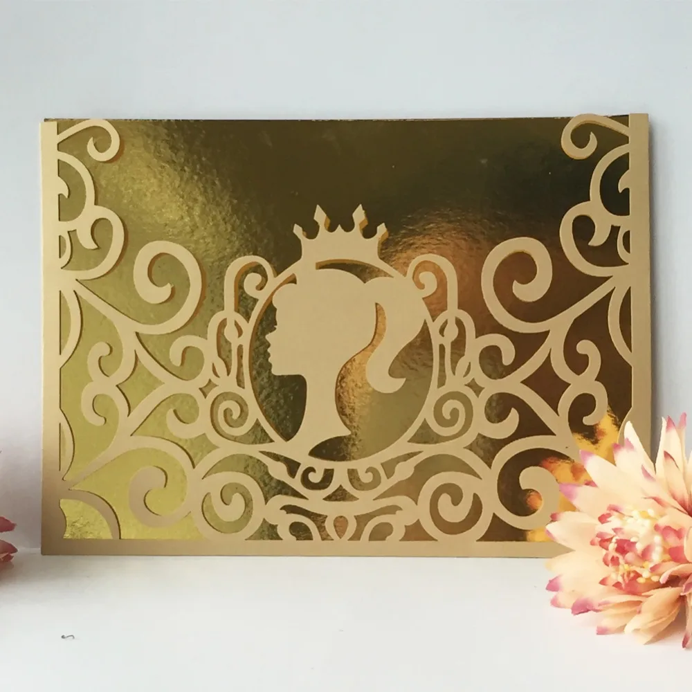 50Pcs/Lot New Arrival Birthday Invitations Card Laser Cut Wedding Invitations Bridal Shower Invitations Bat Mitzvah Gift Card
50Pcs/Lot New Arrival Birthday Invitations Card Laser Cut Wedding Invitations Bridal Shower Invitations Bat Mitzvah Gift Card