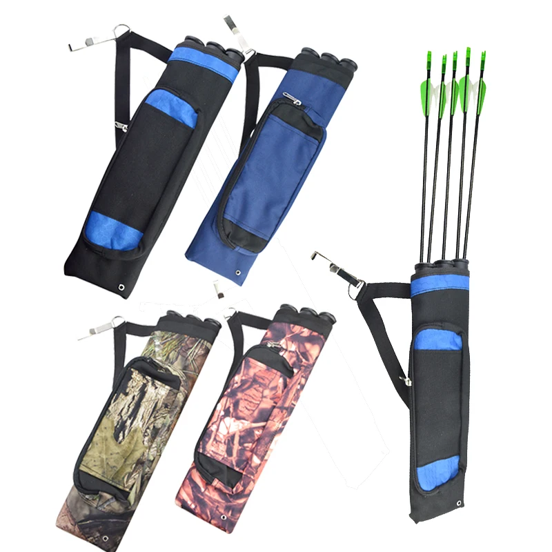 Archery Arrow Quiver Pouch 4 Colors 2 Tube Shoulder Arrow Holder Hunting Accessory
Archery Arrow Quiver Pouch 4 Colors 2 Tube Shoulder Arrow Holder Hunting Accessory