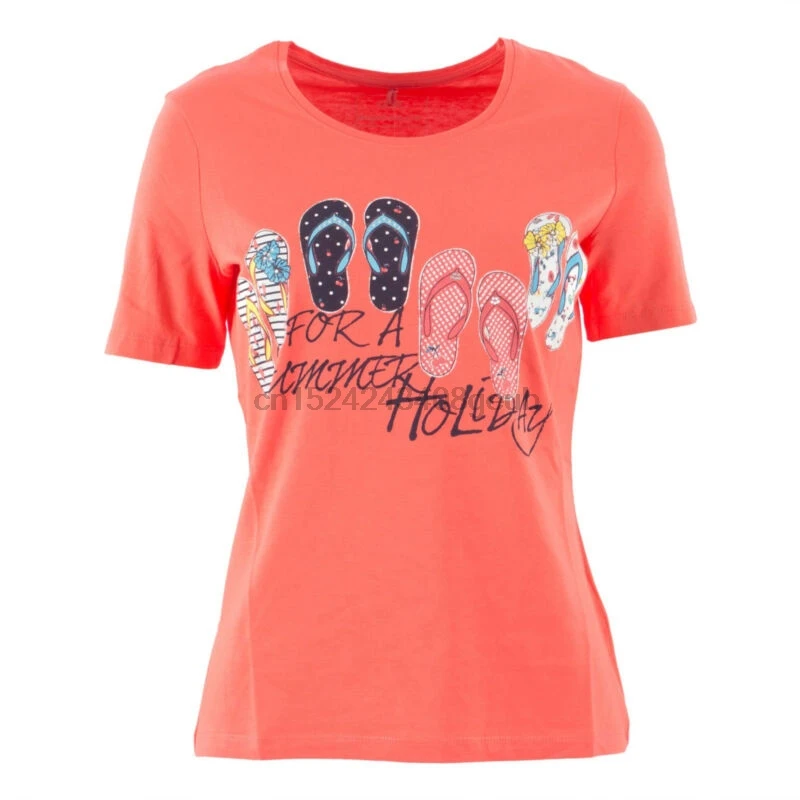 G.W. Футболка GERRY WEBER коллекция 270087 футболка с короткими рукавами из Амальфи и