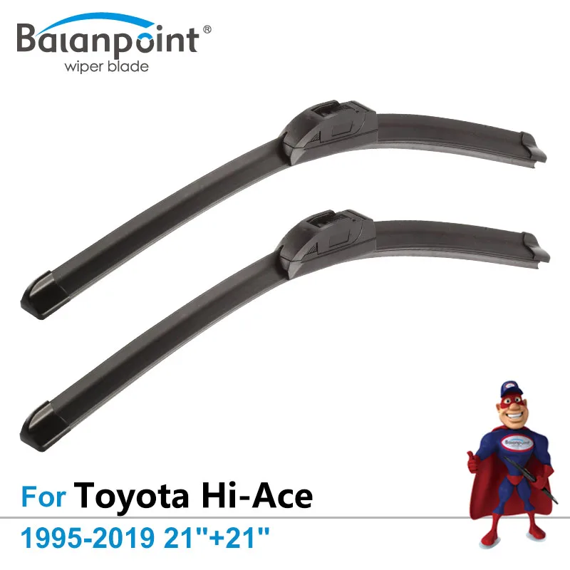 Щетки стеклоочистителя для Toyota Hi Ace 1995 2019 21 + дюймов набор из 2 предметов чистые