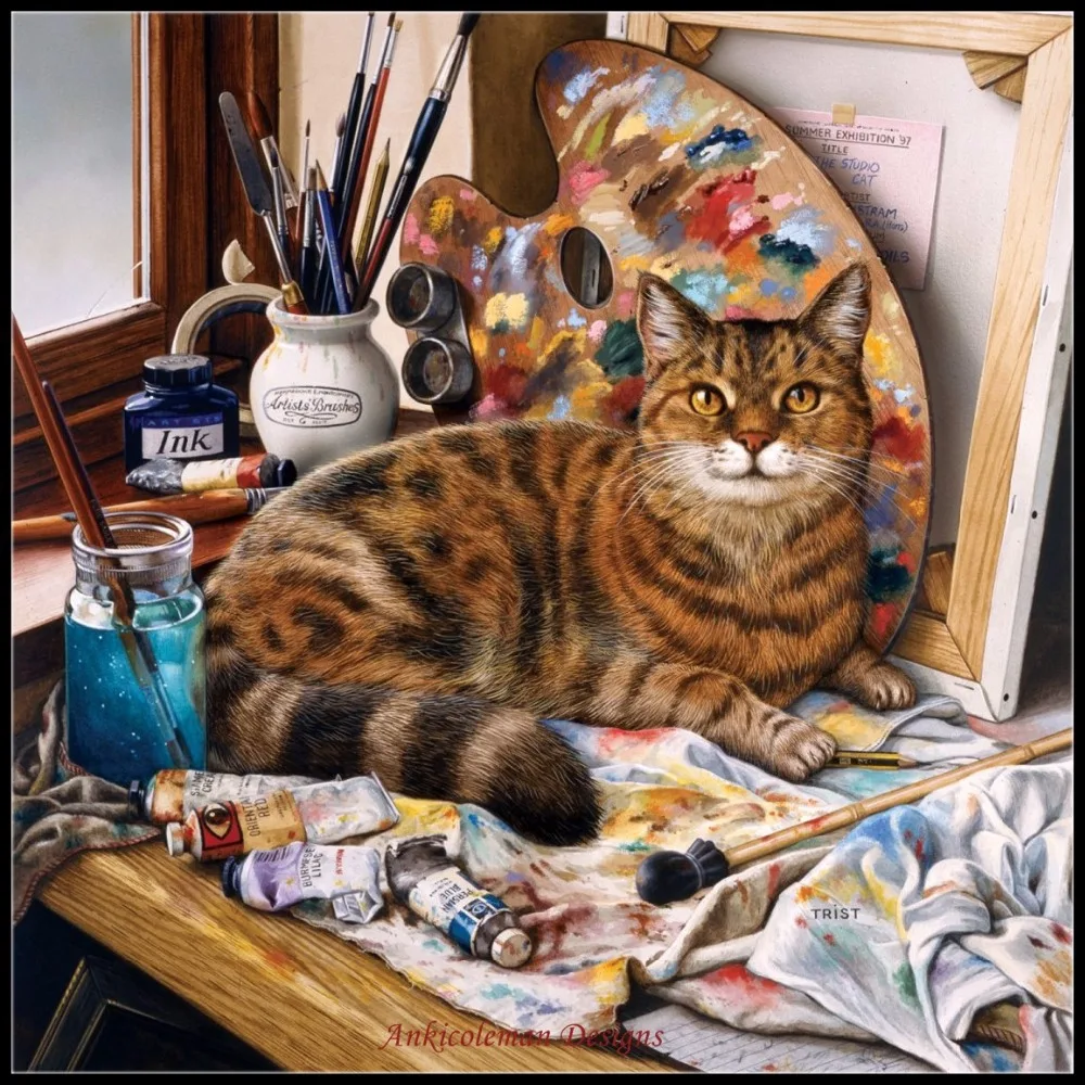 Needlework for embroidery DIY French DMC High Quality - Counted Cross Stitch Kits 14 ct Oil painting - Leonardo
Needlework for embroidery DIY French DMC High Quality - Counted Cross Stitch Kits 14 ct Oil painting - Leonardo