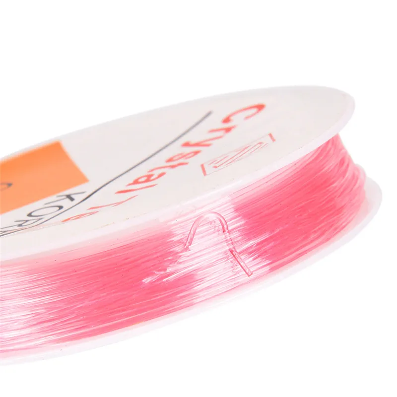 1M Spool Of Crystal Clear Stretch Elastic Beading Wire/Cord/String/Thread DIY Jewelry Making 0.6mm
1M Spool Of Crystal Clear Stretch Elastic Beading Wire/Cord/String/Thread DIY Jewelry Making 0.6mm