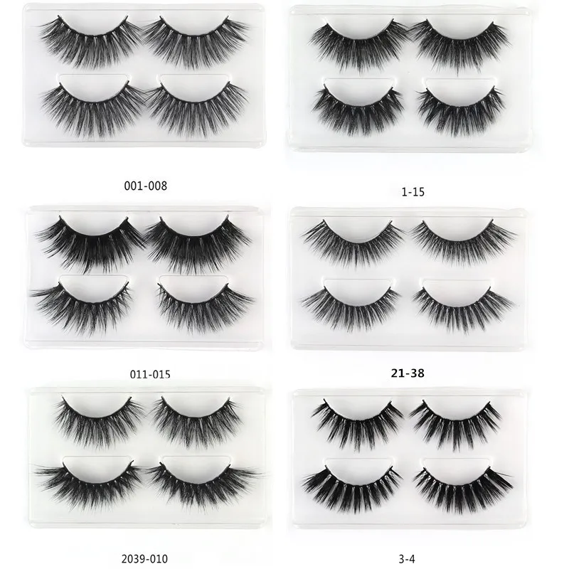 2 Pairs Different Style 3D Mink Lashes Lot Long Lasting Mink Strip Lashes Set Natural Volume Eyelashes Thick Makeup Eye Lashes
2 Pairs Different Style 3D Mink Lashes Lot Long Lasting Mink Strip Lashes Set Natural Volume Eyelashes Thick Makeup Eye Lashes