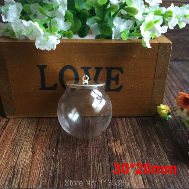 300sets/lot 30mm(20mm opening) glass bubble & silver color base lids with ring set DIY Glass vial pendant Jewelry Accessory
300sets/lot 30mm(20mm opening) glass bubble & silver color base lids with ring set DIY Glass vial pendant Jewelry Accessory