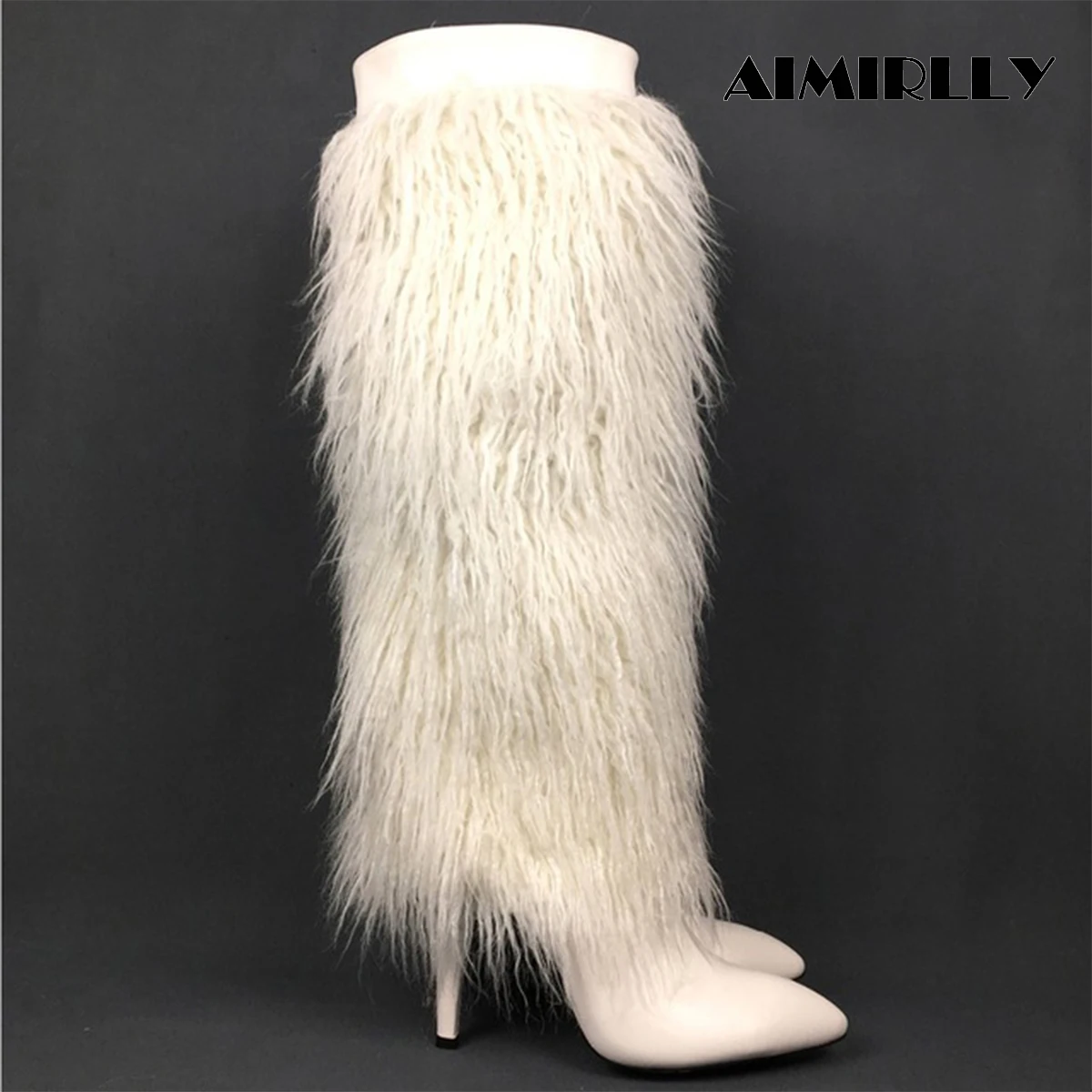 Women's Shoes Ladies Pointed Toe High Heels Knee Boots Winter Warm Faux Fur Party Clubwear Dress Shoes White Full Zipper
Women's Shoes Ladies Pointed Toe High Heels Knee Boots Winter Warm Faux Fur Party Clubwear Dress Shoes White Full Zipper