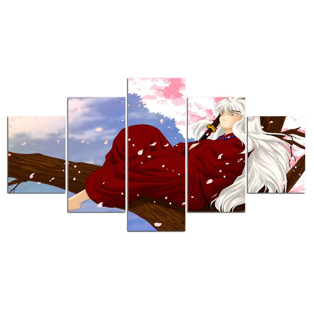 Pictures Wall Art Framework 5 Piece Inuyasha poster japan poster Prints framed large canvas Janpanese movie poster F388
Pictures Wall Art Framework 5 Piece Inuyasha poster japan poster Prints framed large canvas Janpanese movie poster F388