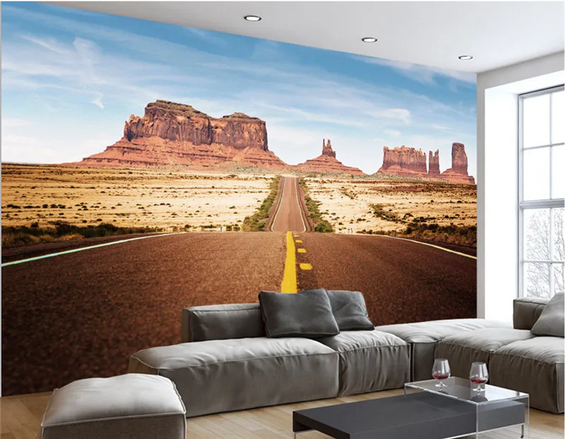 Custom 3D Room Photo Wallpaper Landscape Wall Murals for Living Room Highway Rock Canyon TV Wallpaper Roll 3D Wall Mural Scenery
Custom 3D Room Photo Wallpaper Landscape Wall Murals for Living Room Highway Rock Canyon TV Wallpaper Roll 3D Wall Mural Scenery