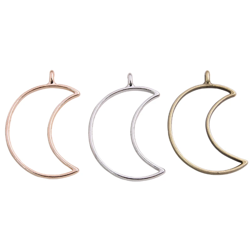 15 pieces 25X38mm Antique bronze Alloy Hollow moon Charm Pendant Jewelry Making Pendant DIY Handmade Craft
15 pieces 25X38mm Antique bronze Alloy Hollow moon Charm Pendant Jewelry Making Pendant DIY Handmade Craft