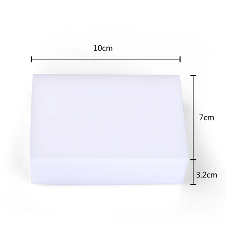 Congis 50PCS/lot 10*7*3.2cm Melamine Sponge Multifunctional Cleaning Magic Sponge Kitchen Bathroom Decontamination Cleaning Tool
Congis 50PCS/lot 10*7*3.2cm Melamine Sponge Multifunctional Cleaning Magic Sponge Kitchen Bathroom Decontamination Cleaning Tool