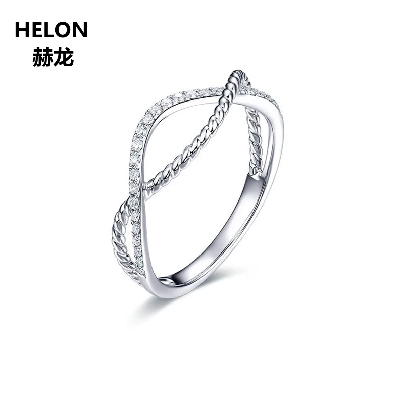 Solid 14k White Gold Engagement Wedding Ring for Women Fine Jewelry Anniversary Party Band Birthday Graduation Gift
Solid 14k White Gold Engagement Wedding Ring for Women Fine Jewelry Anniversary Party Band Birthday Graduation Gift