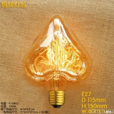 Bombilla Lampada Edison Bulb Light Vintage Retro Lamp Bulb Ampoules Decoratives 40W E27 220V G80/G95/ST64/A19
Bombilla Lampada Edison Bulb Light Vintage Retro Lamp Bulb Ampoules Decoratives 40W E27 220V G80/G95/ST64/A19