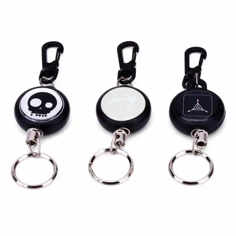 1PCS New Cute High Strength Steel Wire Pull Keyring Tag Card Holder Recoil Belt Metal Badge Retractable Reel Id Badge Holders
1PCS New Cute High Strength Steel Wire Pull Keyring Tag Card Holder Recoil Belt Metal Badge Retractable Reel Id Badge Holders