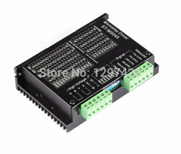 24 50VDC 256 деление ST M5045 CNC микро шаговый Name23 двигатель двухполярный 2 фазы 4.5A|stepper motor