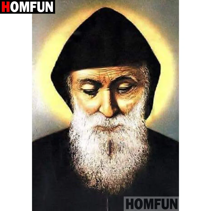 Алмазная живопись HOMFUN A18096 картина сделай сам из квадратных/круглых страз вышивка