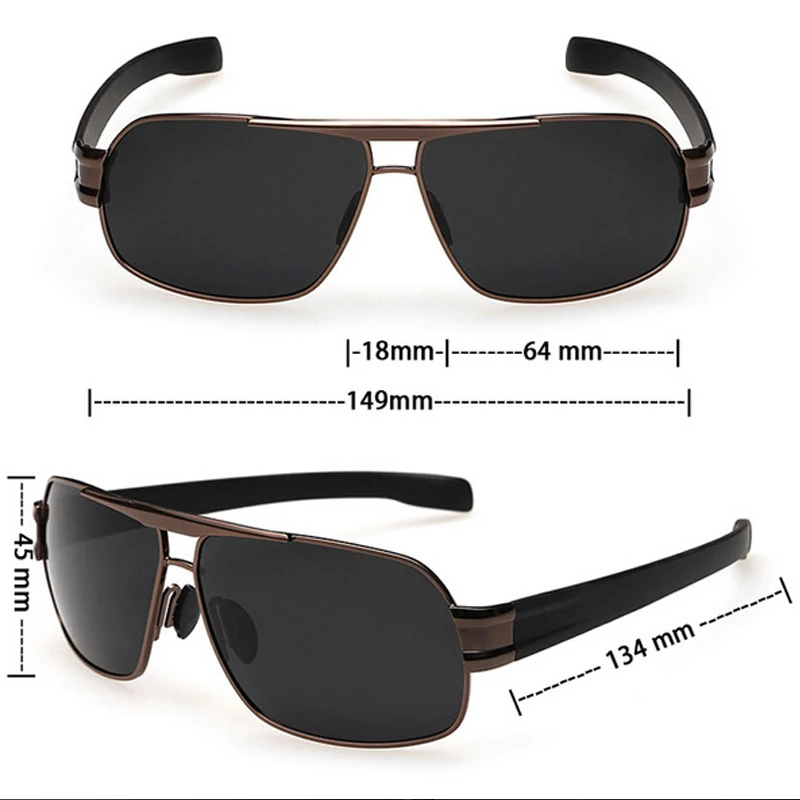 DUOYUANSE 2019 Men Sunglasses Polarized Driving UV400 Square Sun Glasses Military Classic Glasses For Men Anti Glare Visor 3258
DUOYUANSE 2019 Men Sunglasses Polarized Driving UV400 Square Sun Glasses Military Classic Glasses For Men Anti Glare Visor 3258