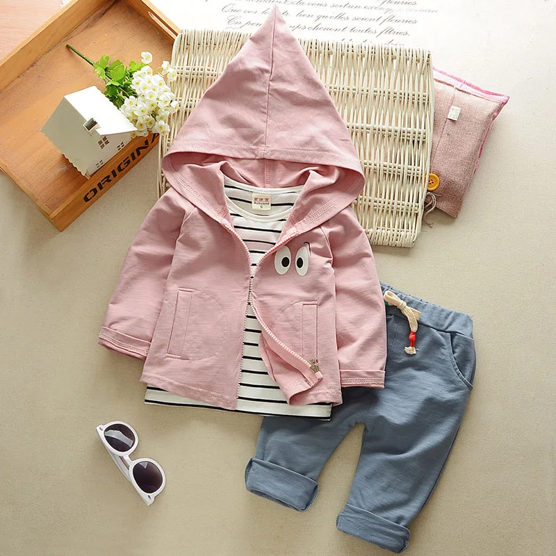 3pcs/Lot Children'S Clothes Set Long Sleeve Striped T Shirt+Coat+Pants Toddler Fashion Clothing Sweatshirt Kids Sport Suits
3pcs/Lot Children'S Clothes Set Long Sleeve Striped T Shirt+Coat+Pants Toddler Fashion Clothing Sweatshirt Kids Sport Suits