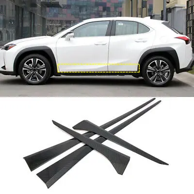 4* Carbon Fiber Look Side Door Body Molding Trim For Lexus UX UX200 UX250h 18-19
4* Carbon Fiber Look Side Door Body Molding Trim For Lexus UX UX200 UX250h 18-19