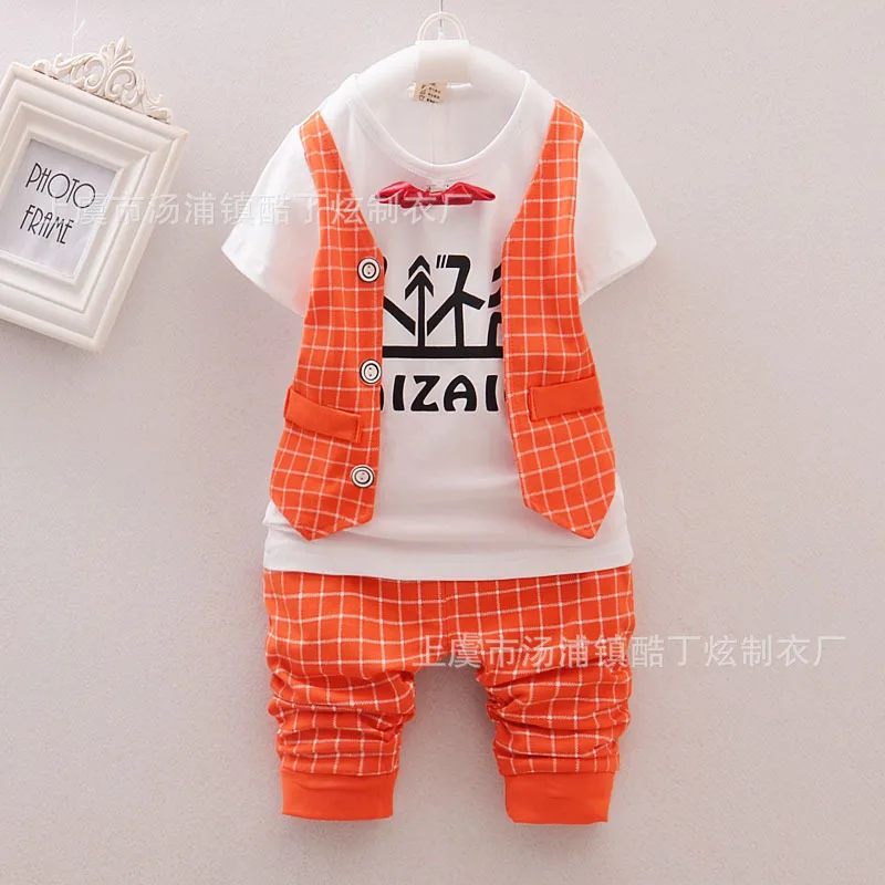 2016 New Children Clothing Sale Boys Clothes Kids Summer Set Baby Boy Clothing Plaid Vest Tie Shorts Pants Gentleman Suit
2016 New Children Clothing Sale Boys Clothes Kids Summer Set Baby Boy Clothing Plaid Vest Tie Shorts Pants Gentleman Suit