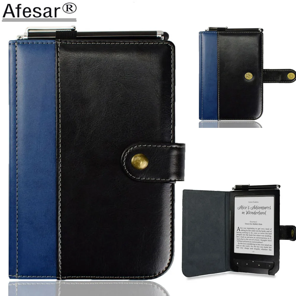 AFesar New Pu Leather Cover For Pocketbook 624/625/626 Ereader Ebook Flip Folio Case For Reading + Gift Screen Film+Touch Pen
AFesar New Pu Leather Cover For Pocketbook 624/625/626 Ereader Ebook Flip Folio Case For Reading + Gift Screen Film+Touch Pen