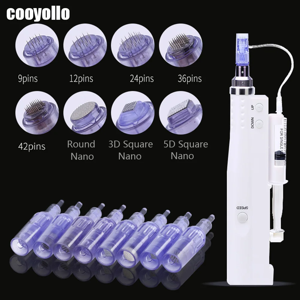 2018 New 10Pc Electric Tattoo Makeup Cartridge Nano Microneedles Skin Whitening Rejuvenation Rotary Needle Head Supply Accessory
2018 New 10Pc Electric Tattoo Makeup Cartridge Nano Microneedles Skin Whitening Rejuvenation Rotary Needle Head Supply Accessory