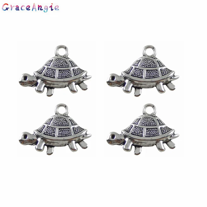 GraceAngie 40pcs/Pack Alloy Tibetan Jewelry Pendants Tortoise Bead Pendant Cute Animal Charms Jewelry DIY Crafts Accessories
GraceAngie 40pcs/Pack Alloy Tibetan Jewelry Pendants Tortoise Bead Pendant Cute Animal Charms Jewelry DIY Crafts Accessories