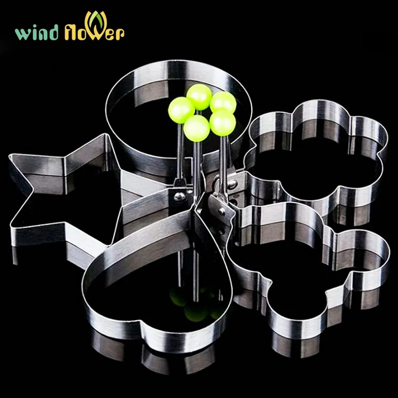 Wind flower 5pcs/set Stainless Steel Omelette Device DIY Food Fried Egg Mold Pancake Mold Kitchen Breakfast Egg Tools
Wind flower 5pcs/set Stainless Steel Omelette Device DIY Food Fried Egg Mold Pancake Mold Kitchen Breakfast Egg Tools