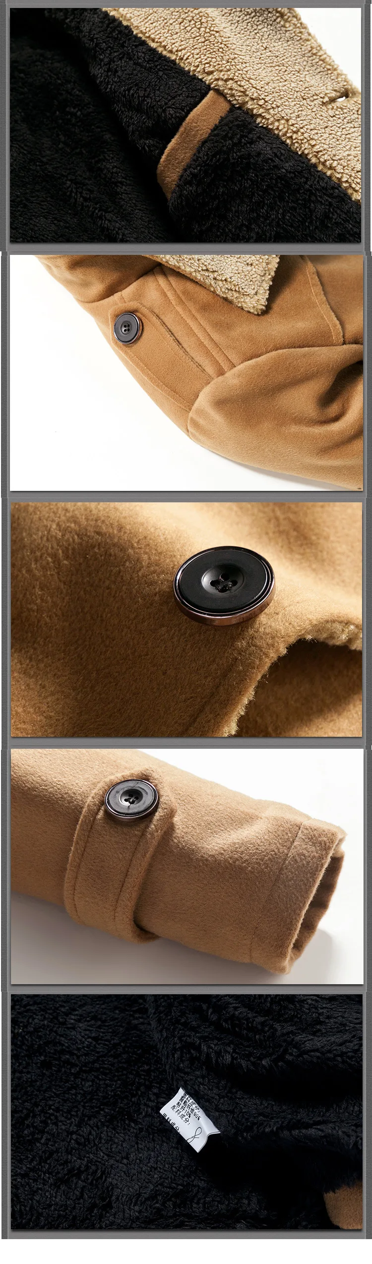 Men Long Wool no cap pocket Coat warmth windproof Jackets And Coats Slim Fit Windbreaker High Quality Trench Coat Men Plus Size
Men Long Wool no cap pocket Coat warmth windproof Jackets And Coats Slim Fit Windbreaker High Quality Trench Coat Men Plus Size
